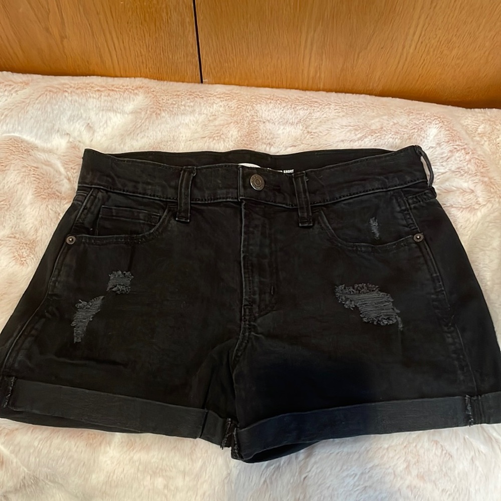 Old Navy Black Jean Shorts